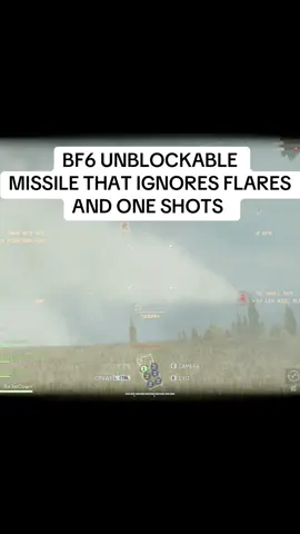 Since everyone wants to pick apart the fact I said flares, THERES NO ECM JAMMER OR INDICATOR THAT ITS INCOMING AND IT CAN BE SHOT EVERY 5 seconds. I’m done teaching you cod kids how to battlefield works #bf6 #battlefield6 #battlefieldtiktok #battlefield #battlefieldclips 
