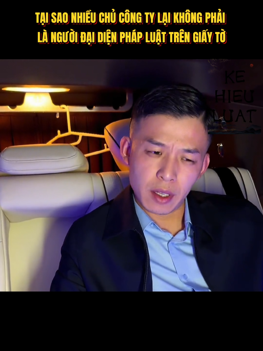 Tại sao nhiều ông chủ công ty lại không phải là người đại diện pháp luật thực sự #kehieuluat #tuduykiemtien #baihoccuocsong