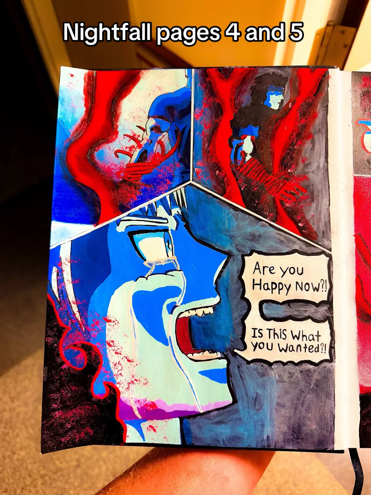 I will get right to work on pages 6 and 7! See you guys next week! #67 #mangatiktok #anime #smashworth #nightfall 