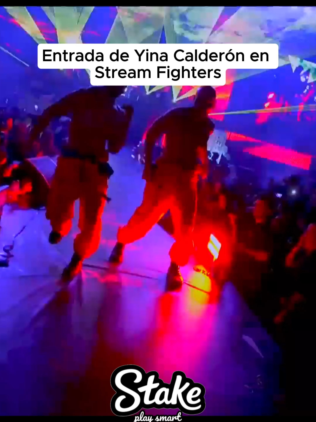 Entrada de Yina Calderón en Stream Fighters #westcol #westcolclips #streamfighters4 #colombia #yinacalderon