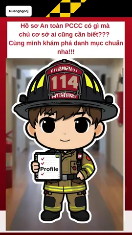 Bạn có biết một bộ hồ sơ về PCCC&CNCH của cơ sở cần những gì không? Cùng mình điểm qua danh mục hồ sơ l để mọi công trình đều đạt chuẩn và an toàn nha 🔥 Đừng quên comment nếu bạn muốn mình làm thêm phần “hướng dẫn chi tiết” nhé! 👇 #phongchaychuachay #pccc #antoanpccc #kynangpccc #xuhuong 