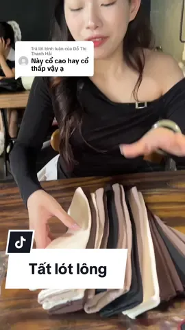 Trả lời @Đỗ Thị Thanh Hải tất cổ cao nha #leloanlona #tatlotlong 