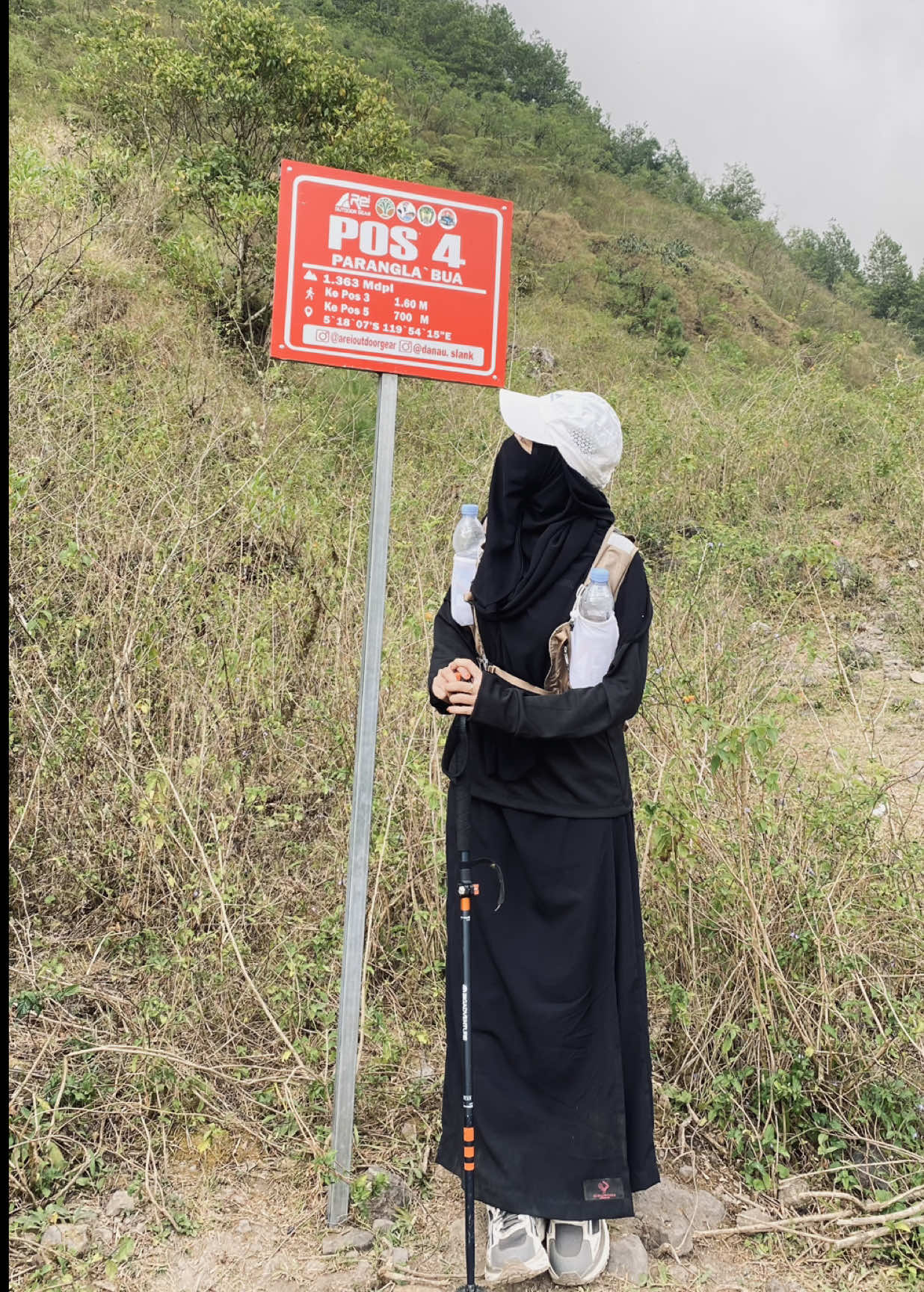 rok celana solusi tetap syar’i walaupun naik gunung🫶🏻