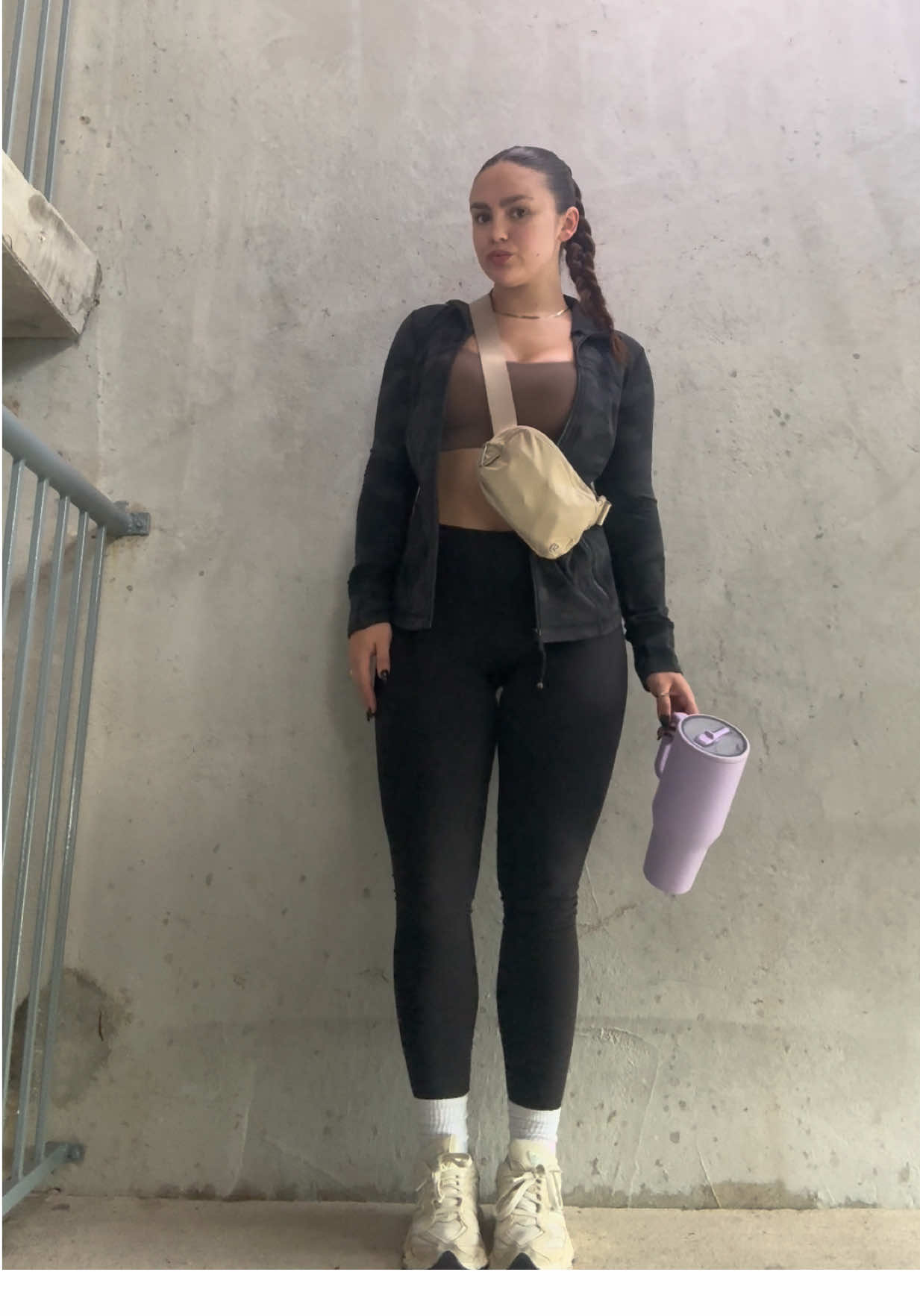 Saturday morning yoga & walk 🖤