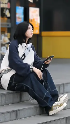 #chinesegirl #tomboystyle #outfit 