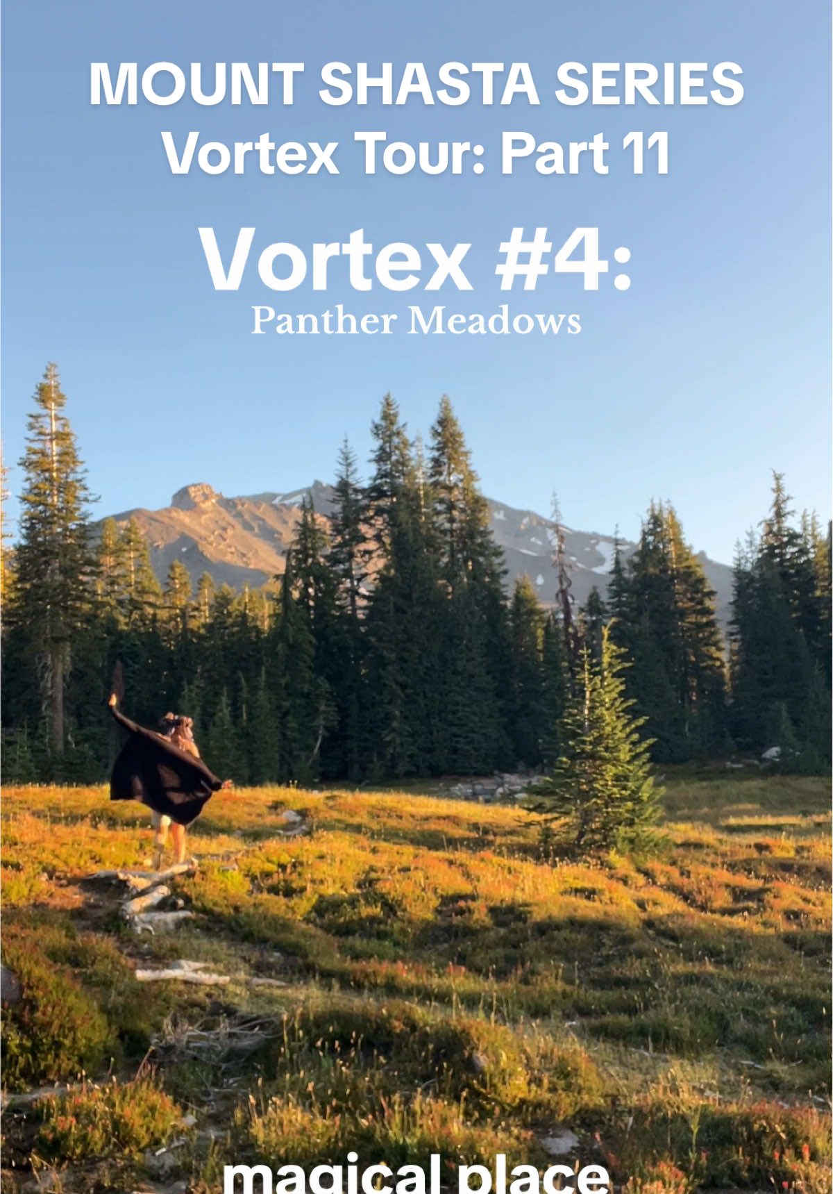 Part 11 | Mount Shasta Series🌿 🌀VORTEX TOUR🌀 All the vortexes I went to (knowingly) in Mount Shasta: -Gateway Peace Gardens -Hedgecreek Falls -Mossbrae Falls -Panther Meadows -Pyramid of Isis -Mount Shasta There was so much more to each place I couldn’t add but a few are: Gateway Peace Garden is really special too because there was a section for hawaii - because of the link Shasta and Hawai’i have to Lemuria. It’s said Lemuria and Atlantis both existed at the same time, and had a war that desotryed Lemuria. Its lost citizens either died around where Hawai’i is located, or relocated to an underground city under mount shasta called Telos. The owners of the garden said a hawaiian man came to their door one day and said he was pulled to go there and tell them the Gods wanted a spot in their garden - they understood and had this art installed dedicated to Hawai’i I also loved how it was so dedicated to Mary Magdalene. Her story was completely rewritten falsely, and her and Yeshua (Jesus) were mirrored souls, had kids even, and taught that Christ Consciousness lives in all of us. I have more videos and daily vlogs on my days in Shasta and stories of there, and go into more detail on my time in each spot, but wanted to put all the vortexes into one place🔺 a vortex of vortexes✨ If you feel a call to go there, there might be a reason why. It, like other powerful energy centers, call some people. for a reason, a message, a spiritual pilrimage of sorts, a remembering, or maybe a homecoming. but if you feel the call to go, go. always go. 🌱🤍✨🦋 #travelvlog #mountshasta #spirituality #newera #manifestation 