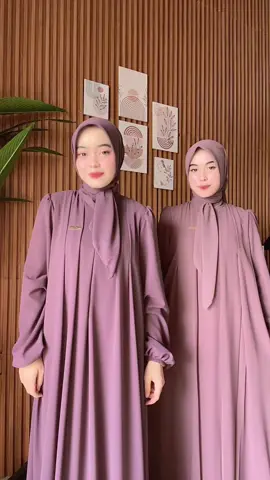 Ada yg tau warna apa yg dipake kita 😍✨ comment yaa #fyp #rekomendasidress #gamiskekinian #dresscouple #gamissethijab 