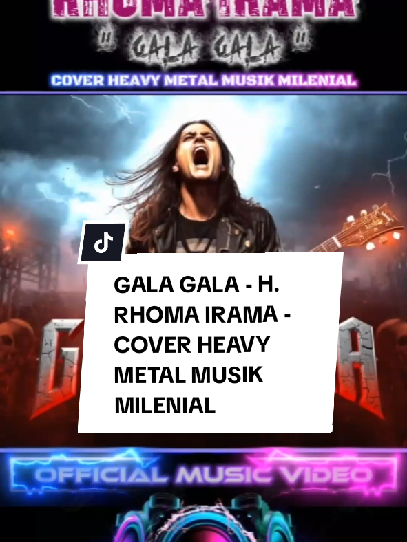 GALA GALA - H. RHOMA IRAMA - COVER HEAVY METAL MUSIK MILENIAL - FORSA #lagupopuler #coversong #trending #rhomairama 