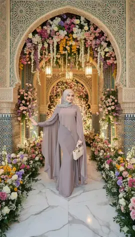 Nura Dress Cantik Terbaru 2025 Ukuran Kecil sampai Jumbo Ceruty Mewah Wanita Gamis Dewasa Muslim Simple #dress #gamis 
