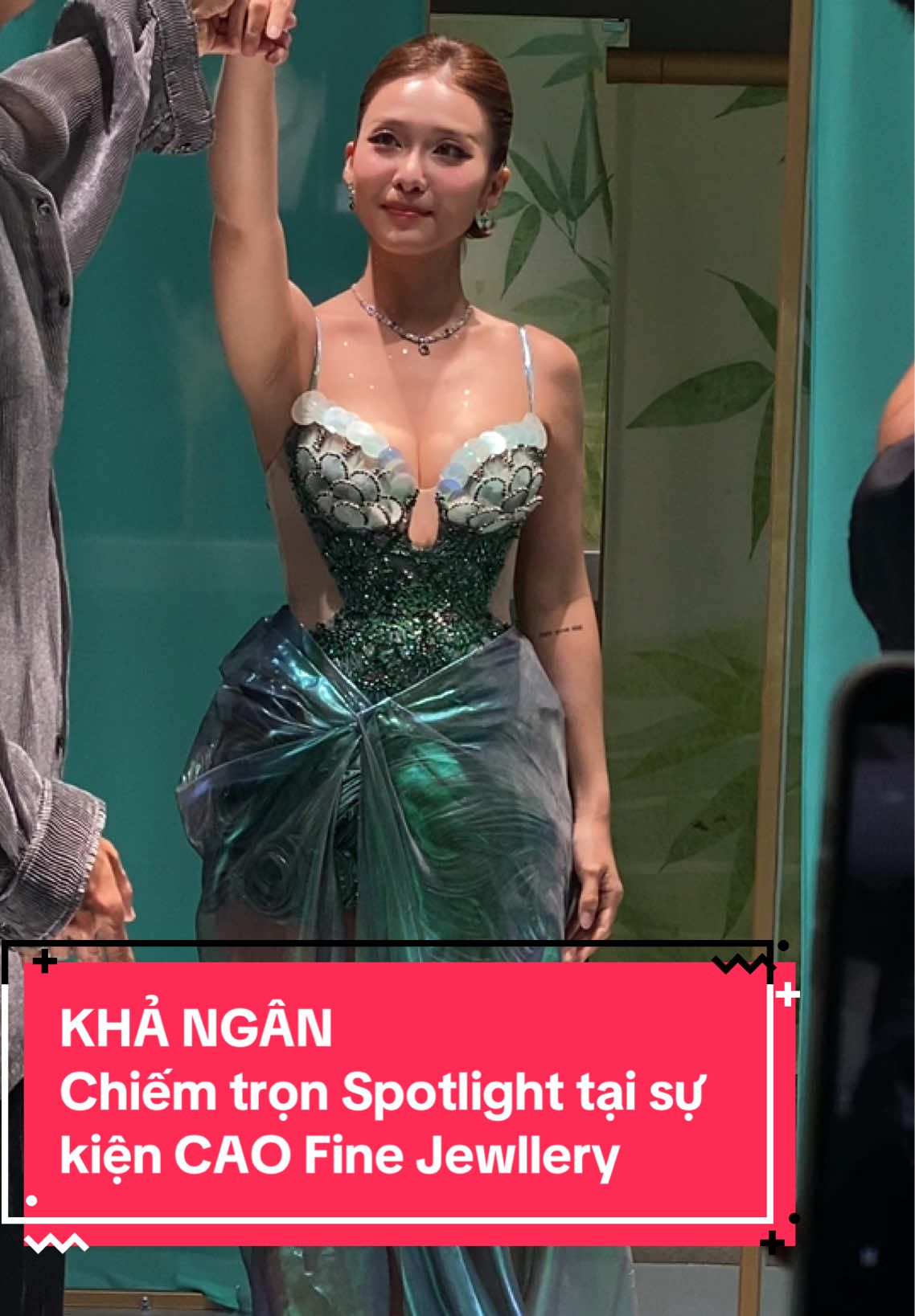 Khả Ngân chiếm trọn Spotlight tại buổi kỷ niệm thành lập 20 năm CAO Fine Jewllery #khảngân #caofinejewellery #TikTokAwardsVN 