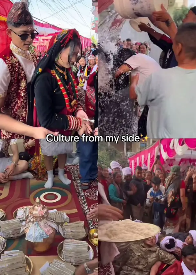 When hearts connect, even cast bows to love. ❤️ #fypシ゚ #magar #chhetri  @🥂 