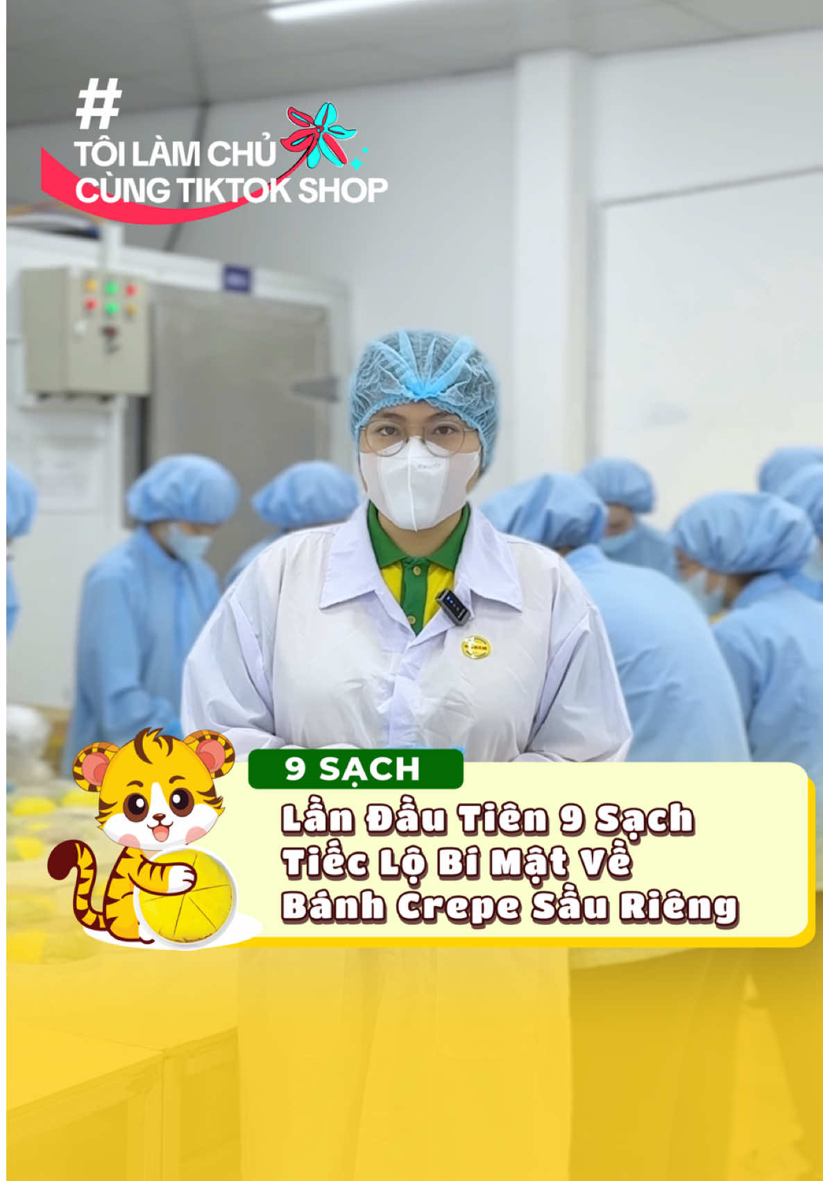 Không chỉ làm bánh sầu riêng, chị em nhà 9 Sạch còn làm chủ hành trình cùng TikTok Shop #ChuNu #ToiLamChuCungTikTokShop #PhuNuVietVuonMinh #PhuNuSo #HangVietVuonMinh 