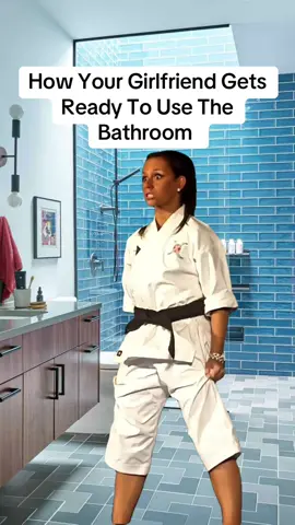 Very strange way to warm up to go to the bathroom #girlfriend #Meme #MemeCut #fyp #foryoupage 