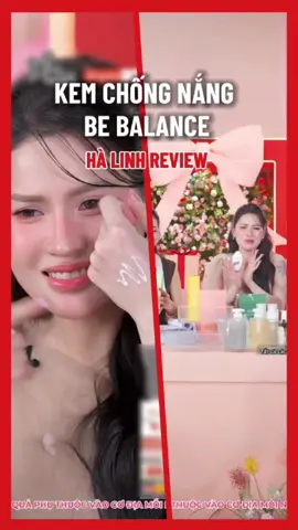 Kem chống nắng Bebalance #halinhreview #halinhofficial #vohalinh 