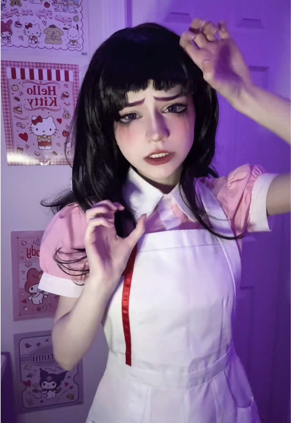 It’s giving 2020 #mikancosplay #mikantsumiki #danganronpa #anime #mikantsumikicosplay 