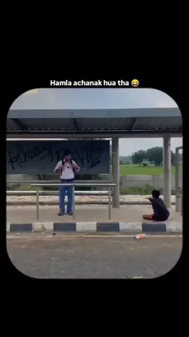 Hamla achanak hua tha #funeyvideo #foryoupage #viraltiktok #viraltiktok 