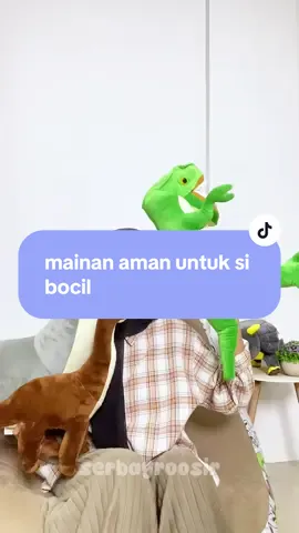 mainan boneka yang aman untuk si bocil🤗 cek keranjang kuning sekarang bun #fyp #boneka #bonekaviral #dinosaurus #serbagroosir 