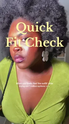 The Afro is the outfit honestly 🤏🏾☺️☺️ #OOTD #OutfitCheck #afrohair 