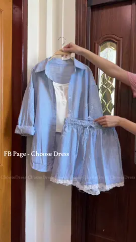 ကောင်မလေးတွေအတွက်4 in 1 setလေးရောက်ပြီနော်👀 shirt + top + pant + ခေါင်းစည်း 1setလုံးနော်🫶🏻#choosedress #fashion #tiktokmyanmar #foryoupage #foryou 