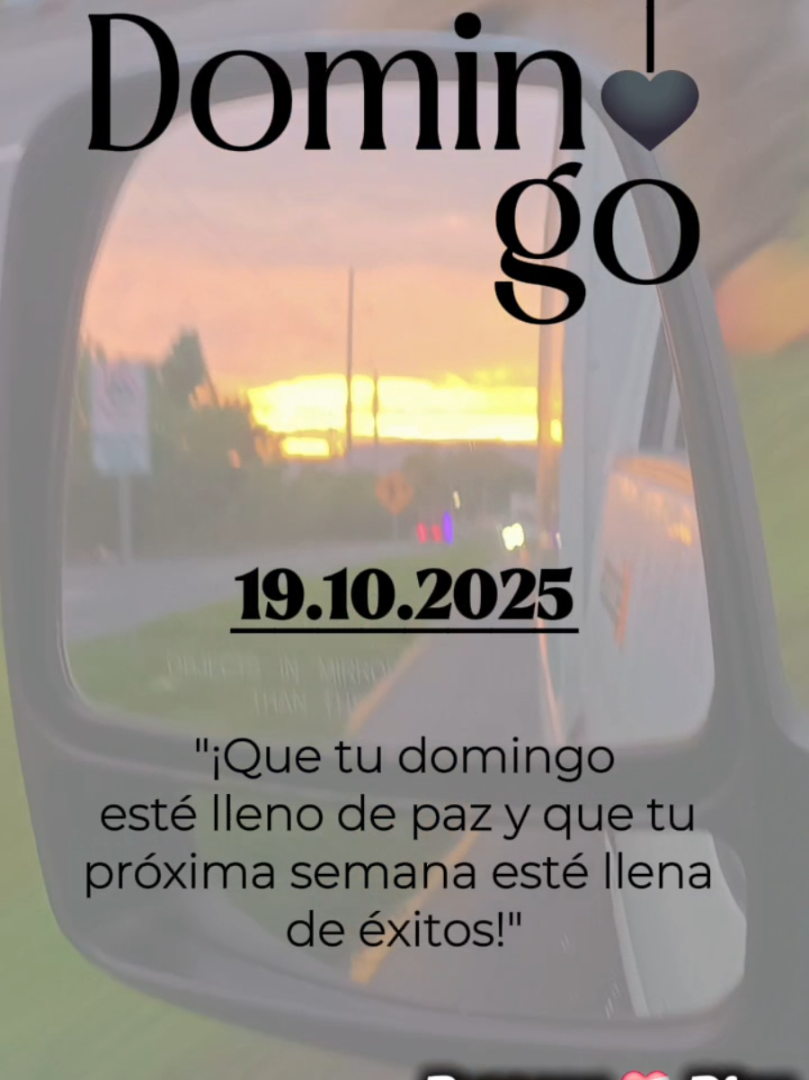 Buenos ❤️‍🩹 Domingo Que tu dia este lleno de paz y que tu siguiente semana esté llena de éxitos y bendiciones #CapCutMotivacional #CapCut #pazmental #exitos #buenosdias  @Elisabeth Gotzuro @janci pantaleon 