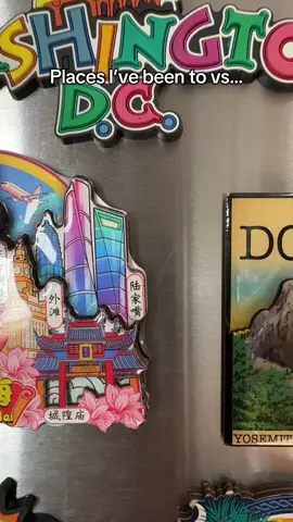 She just started going on trips after retiring — thankful my parents are still healthy and strong to explore the world together 🌍❤️ #fridgemagnets #travel 