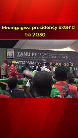 Zimbabwes governing party moves to extend Mnangagwa presidency to 2030