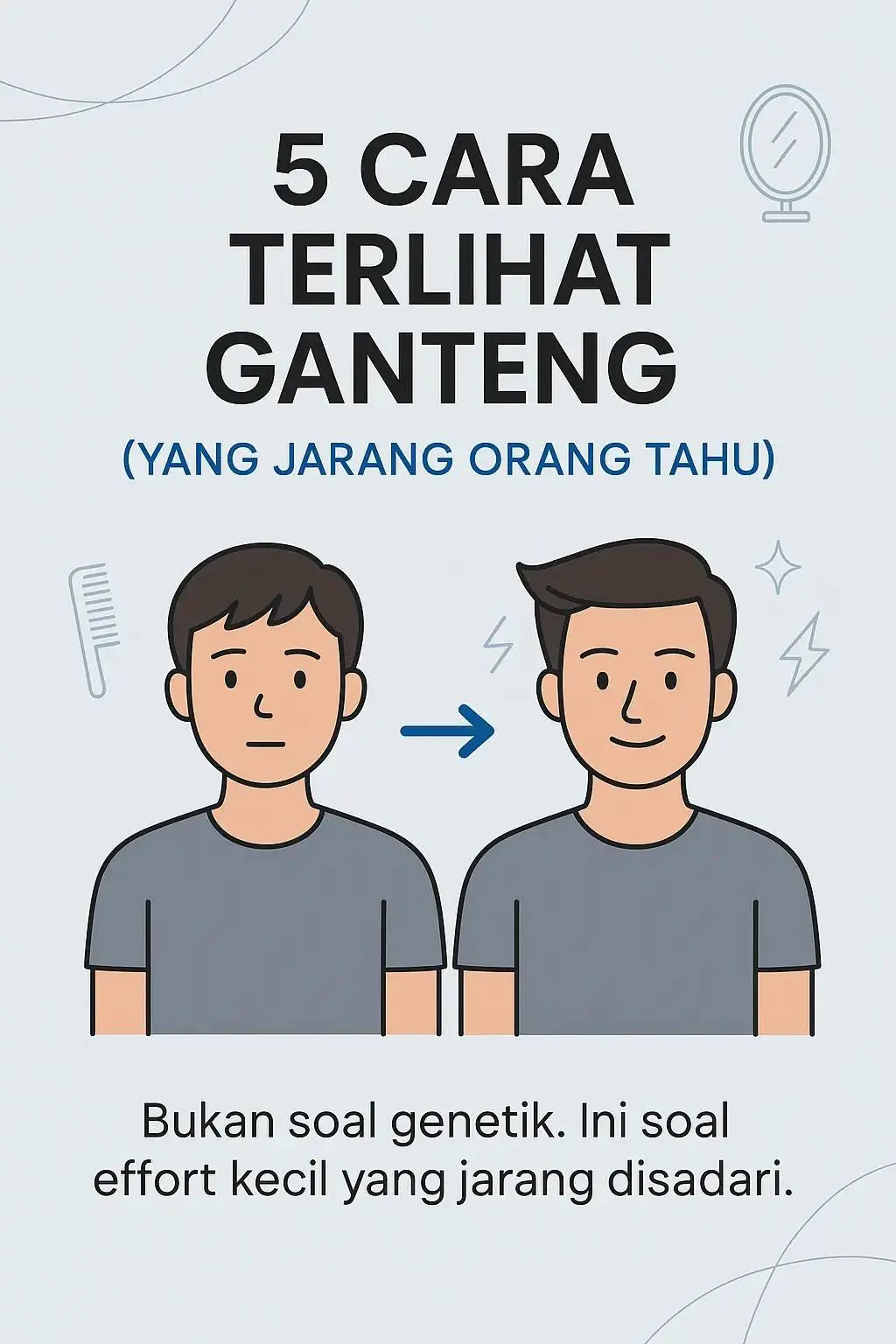 tips buat laki-laki ✨💯 #bagilakilaki #glowuplakilaki #xybca #foryou 