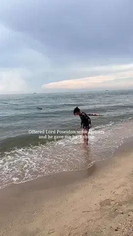 I love Hellenic pollytheism😖 #fyp #hellenism #poseidon #sea #พัทยา