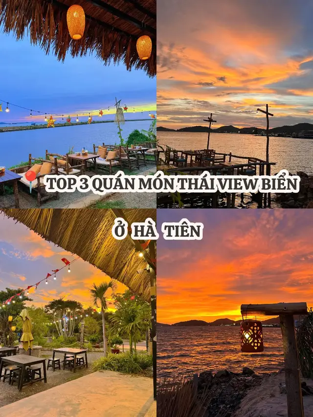 ⛱️ Top 3 quán món Thái ở Hà Tiên – hương vị chuẩn Thái, view biển lãng mạn, ngắm hoàng hôn cực chill #xuhuong #review #dulichhatien #homestay #phuocthinhhome 