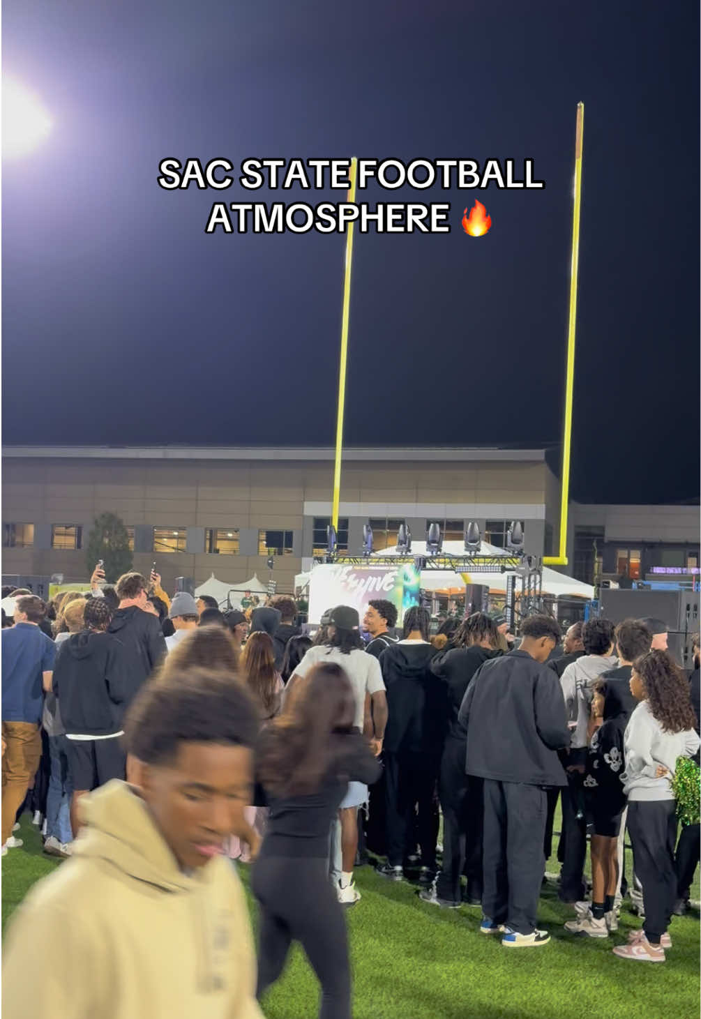 Sac State really has LIL YACHTY doing a post game concert 🔥 #CollegeFootball #sacstate #sacramento #lilyachty 