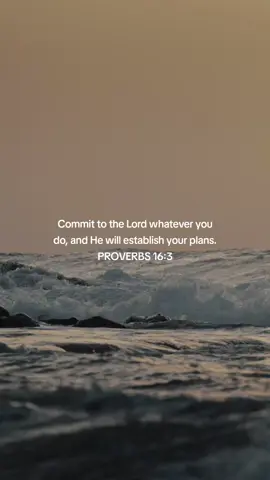 PROVERBS 16 : 3 #god #bibleverse #bible #fyp #viral 