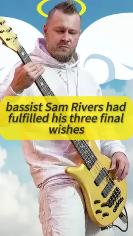 Bassist sam rivers had fulfilled his three final wishes #samrivers #fyp #limpbizkit #metal #numetal 