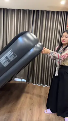 MODOFO【Tặng Máy Bơm + Gối】 Nệm hơi tự bơm tiện lợi #nemhoi #demhoi #nemhoitubom 