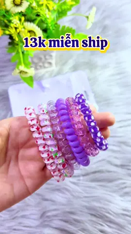 6 dây buộc tóc nhiều màu 13k miễn ship #emchintaphoa #xh #xuhuong #daybuoctoc 