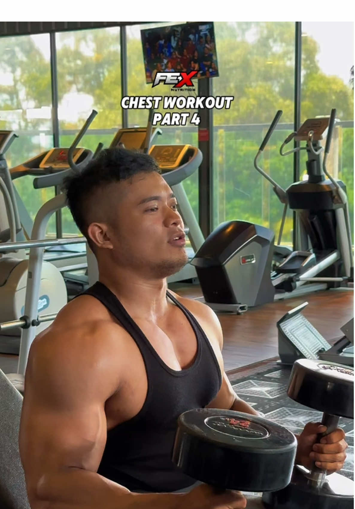 Chest workout part 4 🔥 #mansurtropin #issfexnutrition #nelangfighter #fexnutrition #fyp 