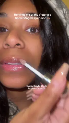 And it’s affordable 🫶🏽🤪 @SACHEU Beauty US #sacheubeauty #victoriassecret #victoriassecretangel #lipgloss  