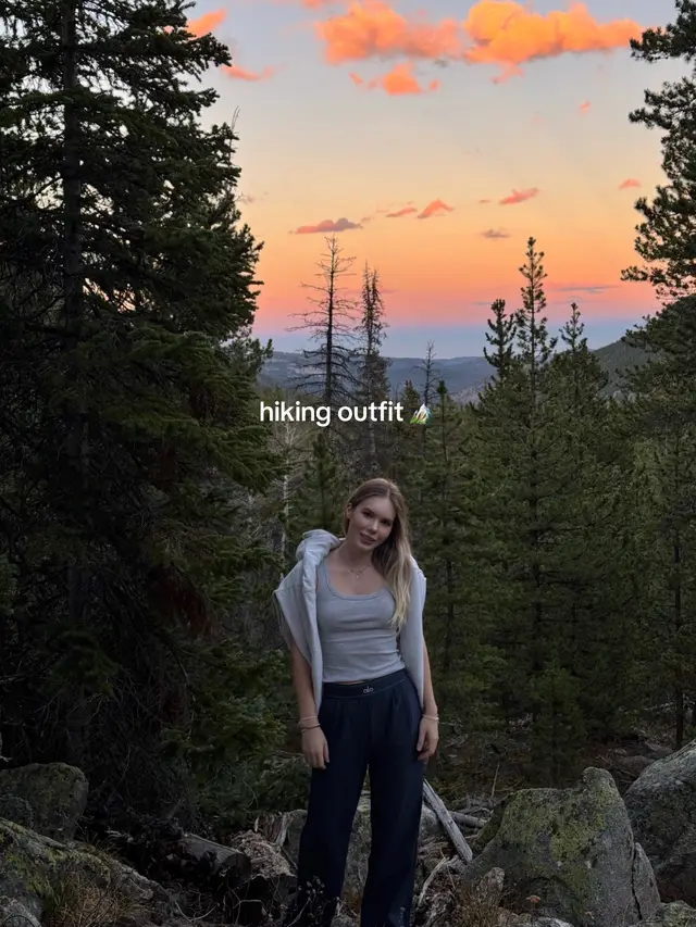 @alo #Hiking #hikingoutfit #outfit #OOTD #hike 