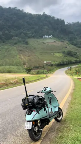 Cung Đường Chữ S Mộc Châu🥰#nguyenductuyenxđ #vespa 
