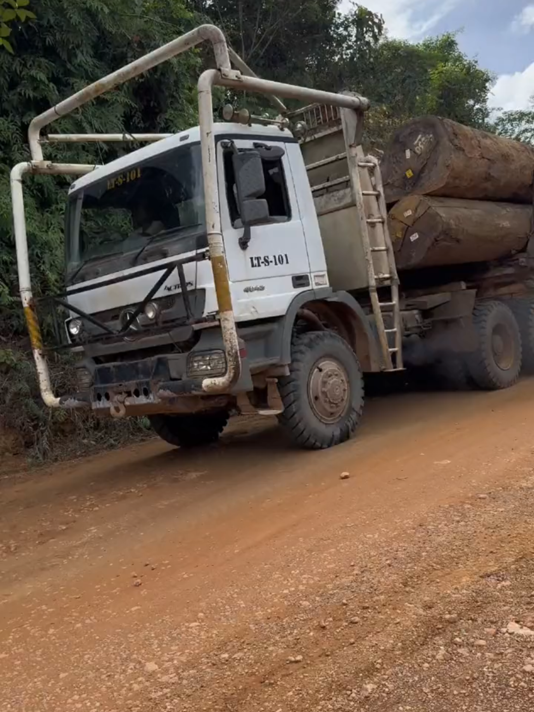 🛻 #trucks #kalimantan #fyppppppppppppppppppppppp #logging #trucklogging #lewatberanda