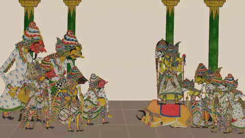 Gendhing Mega Mendhung Pelog Pathet Nem — Jejer Kahyangan Jonggringsalaka. . Gendhing Mega Mendhung Laras Pelog Pathet Nem merupakan salah satu gendhing iringan wayang orang Karaton Ngayogyakarta Hadiningrat yang digunakan untuk mengiringi adegan jejer Kahyangan Jonggringsalaka atau Kahyangan Suralaya.  Cakepan atau lirik yang dinyanyikan menggambarkan suasana pisowanan/audiensi di balai Marcukundha tempat Sang Hyang Jagad Girinata duduk di singgasana emas untuk dihadap. #kratonjogja #wayangwong #wayangorang #karawitan #gamelan