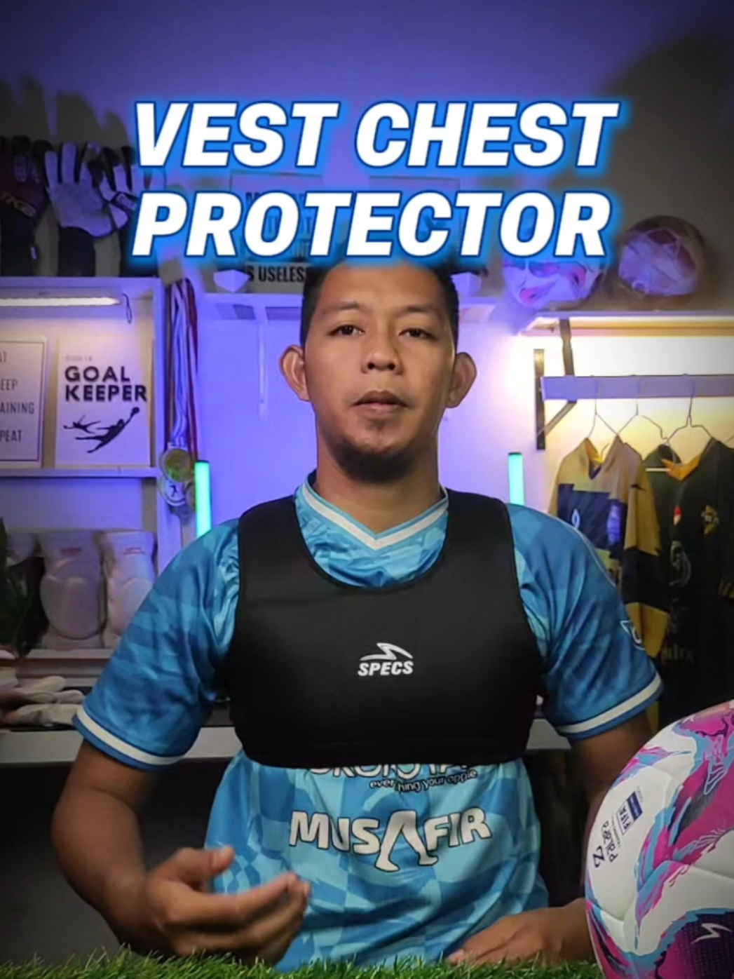 Pelindung Dada Untuk Pemain Bola  #promoseruweekend  #sportbra  #pelindungdada  #vestchestprotector #vestchest 