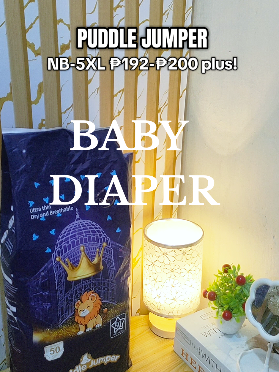 affordable baby diapers available sizes from NB-5XL. 50 pcs per pack all sizes.  #puddlejumper #diaperforbaby #affordablediaper 