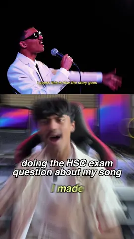 doing the HSC exam question about my jazz cover of thick of it by @KSI 😭 note: this exam paper is a recreated version - the original copies are not yet available  #fyp #music #ksi 