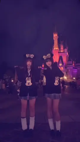 ミニーちゃんの家工事中だった‼️🎀 #disney #disneyland #jk #08 #制服ディズニー 