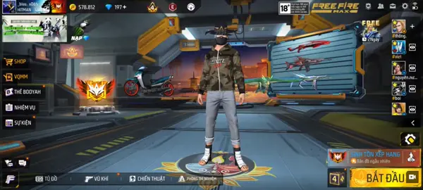 elsu phiên bản phờ ri phai :))🗿#freefire #fyp #xuhuongtiktok #garenafreefire 