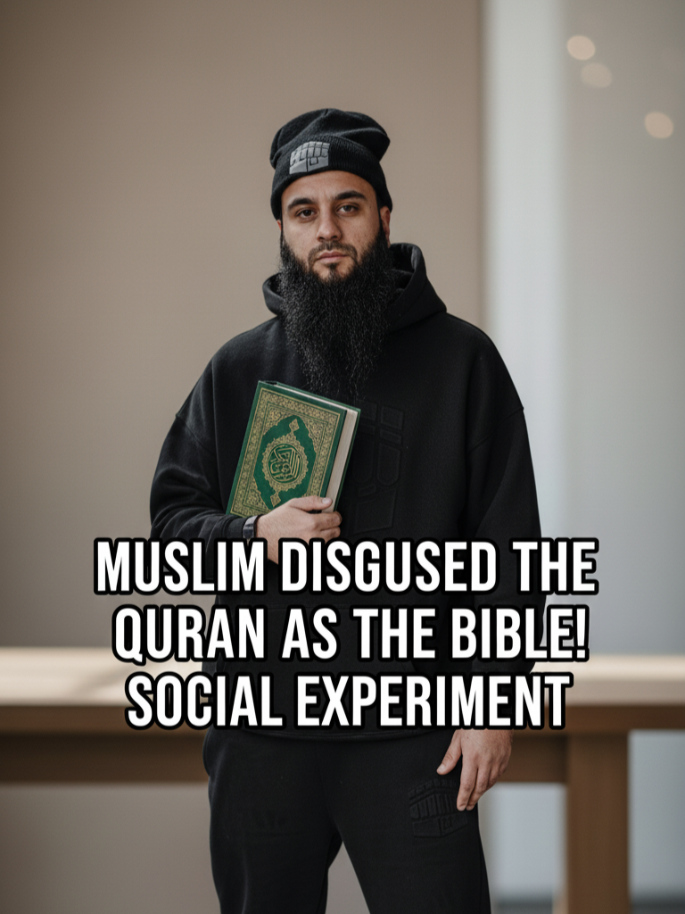 Muslim DISGUISED The Quran as The Bible! SOCIAL EXPERIMENT | Video Credits @wayoflifesq #truth #islam #socialexperiment #wayoflifesq #ashfaqzahid