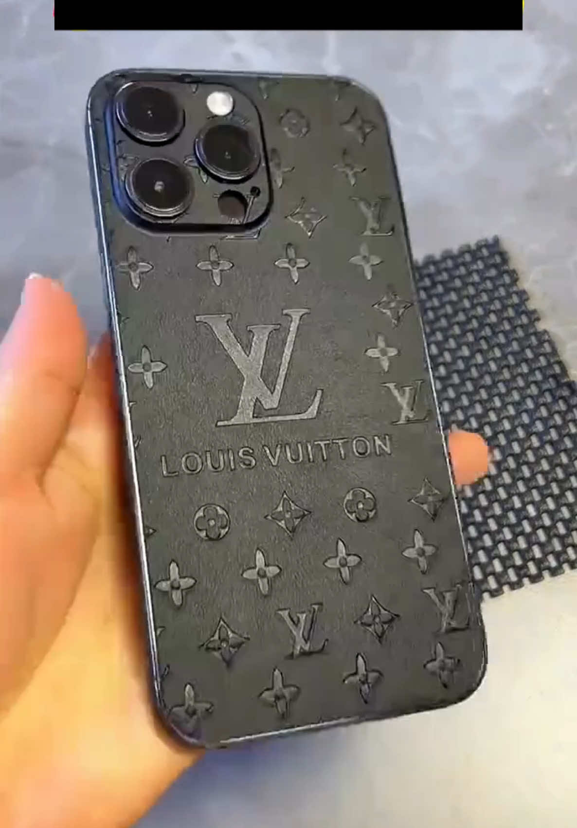 ***Link In Bio** Leather texture film for iPhone #tiktok #fyp #fy #foryou #foryoupage