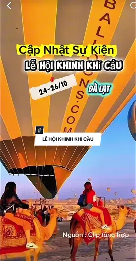 Lễ hội khinh khi cầu tại Đà Lạt 24-26/10 lên lịch thôi mọi người ơi #dalat #vivudalatcungsa #dalatreview #reviewdalat #dulichdalat 