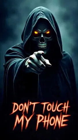 Don't touch my phone live wallpaper  #LiveWallpaper #TikTokWallpaper #donttouchmyphone #blackwallpaper 