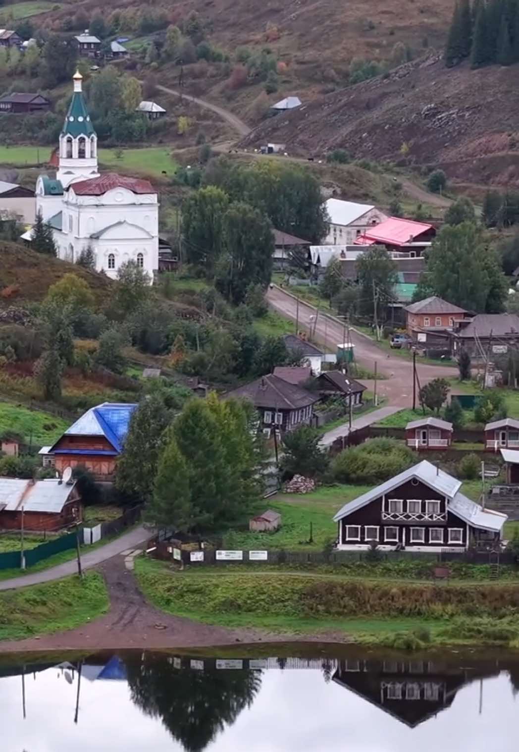 СЕЛО КЫН НА РЕКЕ ЧУСОВАЯ В ПЕРМСКОМ КРАЕ